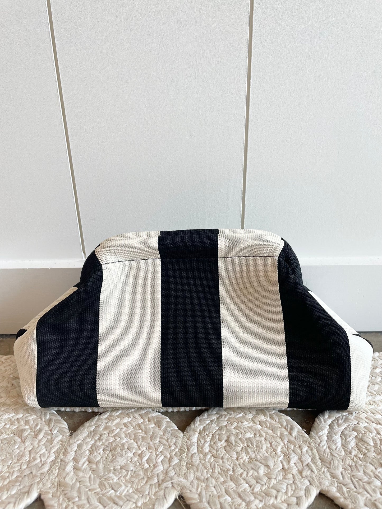 Woven Stripe Clutch